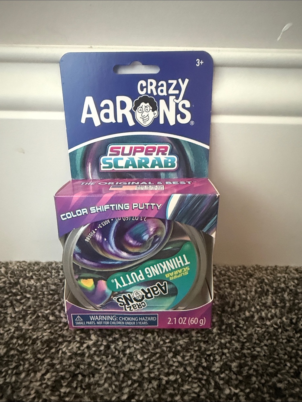 Crazy Aarons Super Scarab Color-Shifting Putty - Purple & Teal